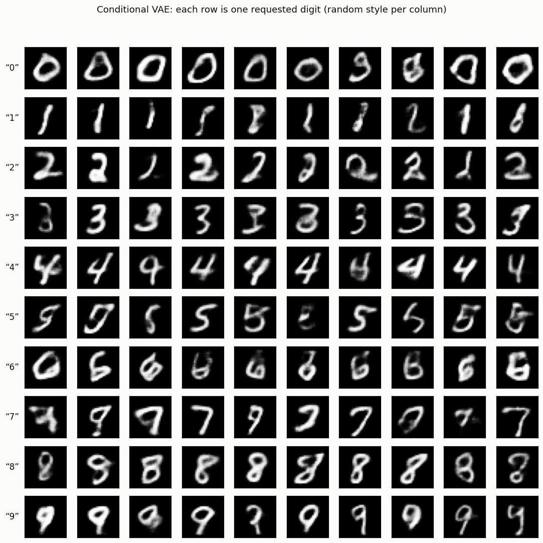 Conditional grid