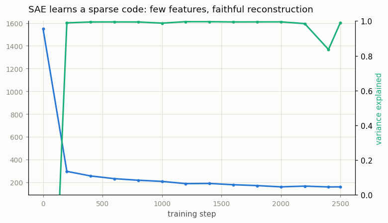 SAE training curve